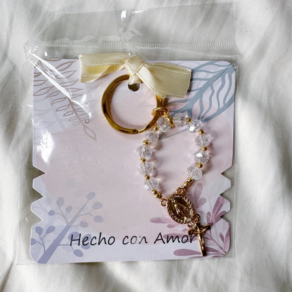 NEW! Rosary keychain